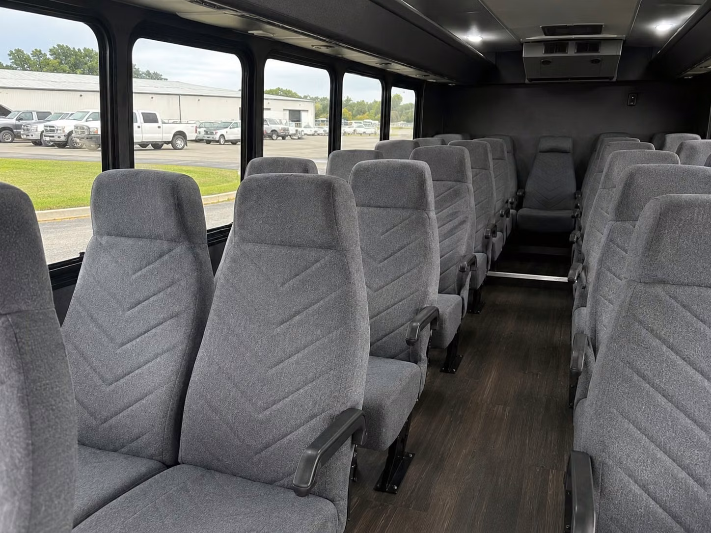 20 passenger minibus interior