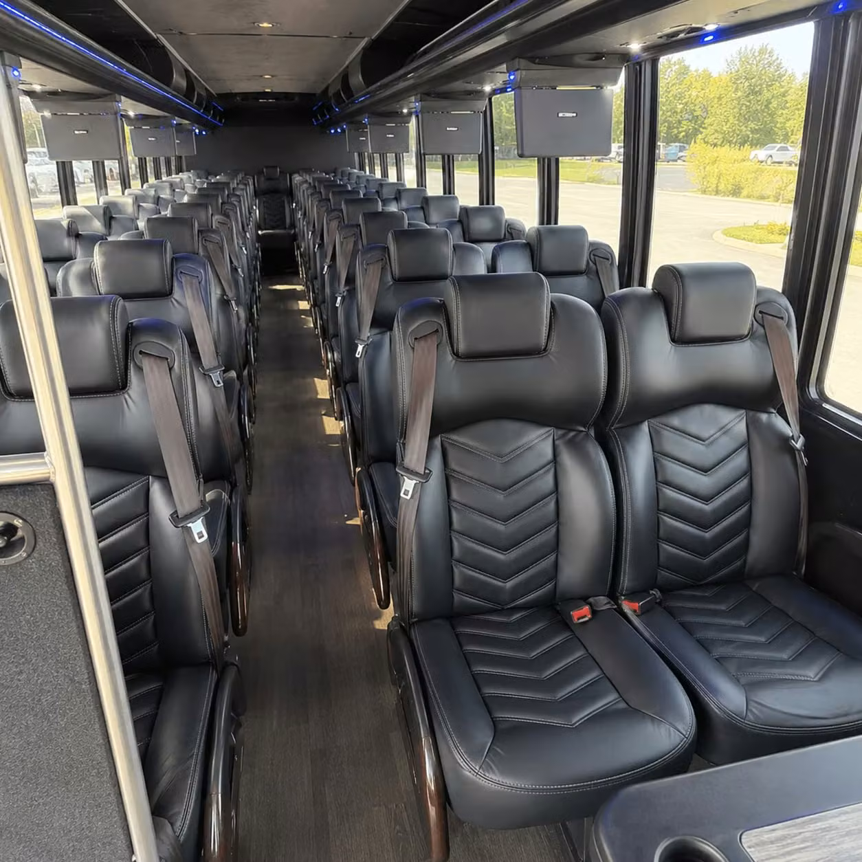 25 passenger minibus inside