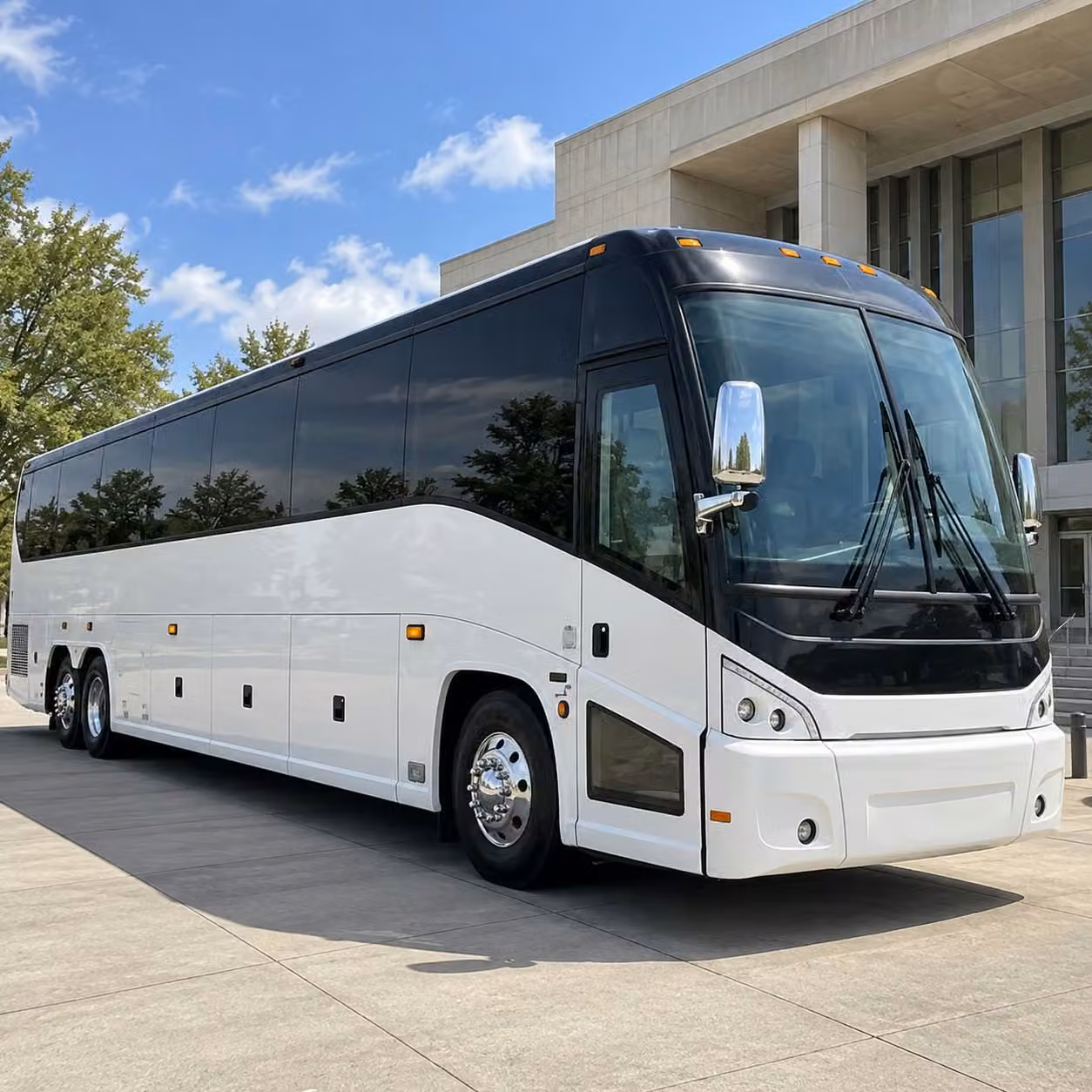 game day shuttle bus rentals for creighton bluejays fans in omaha