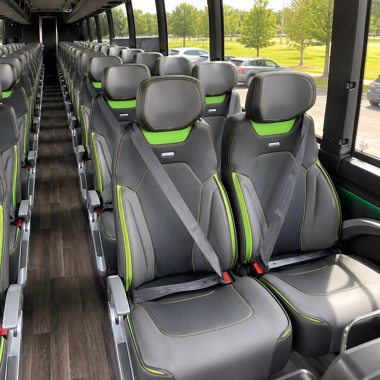 omaha charter bus interior gallery