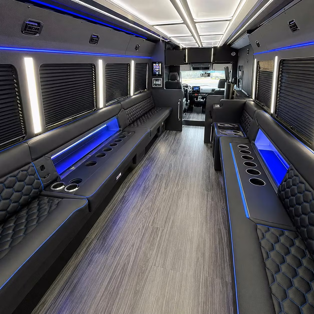 party bus interior