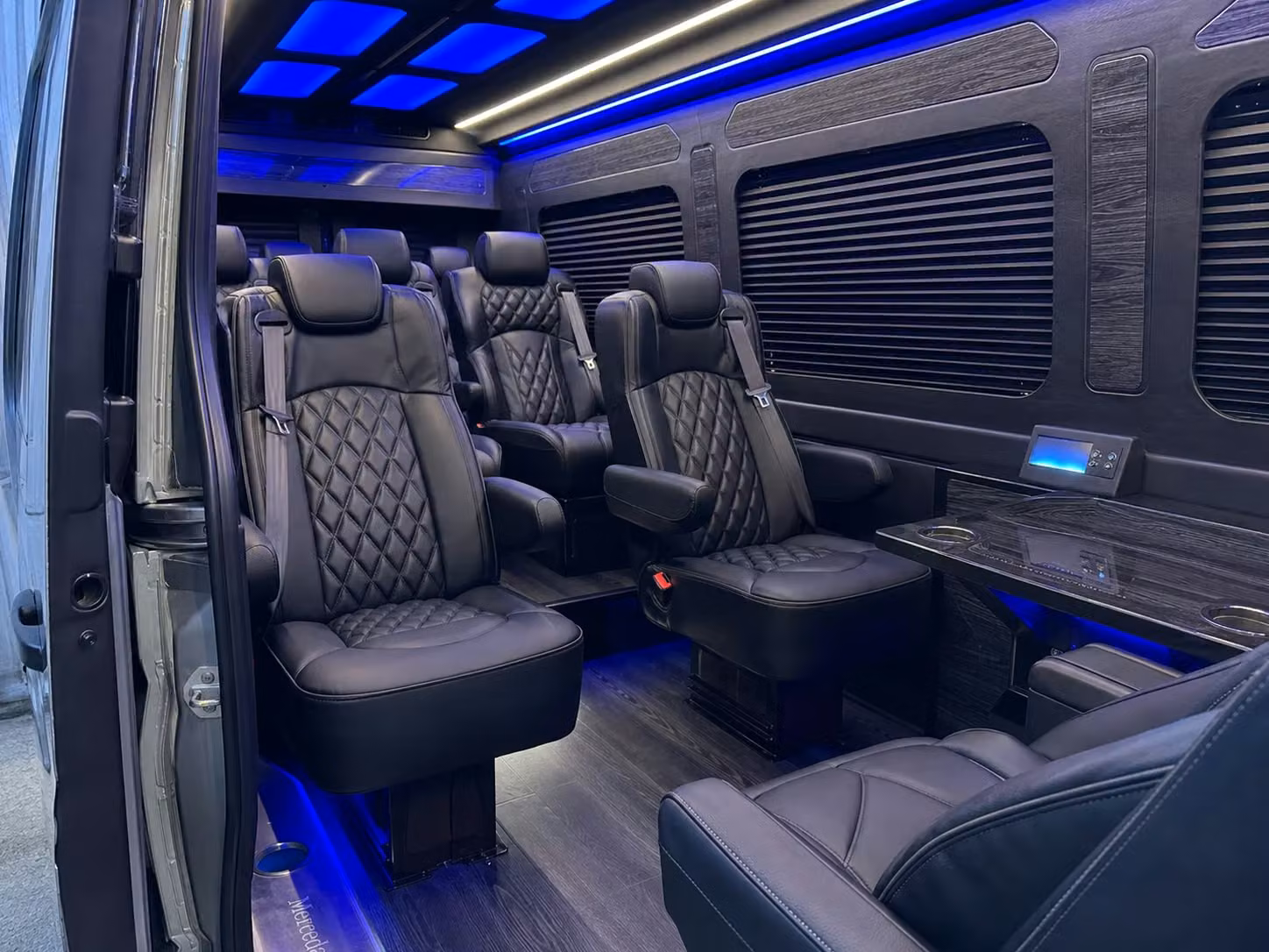 sprinter van transportation for groups and events across omaha